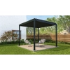 Pergola ogrodowa MIRADOR 88 Basic 3 x 3m Antracyt